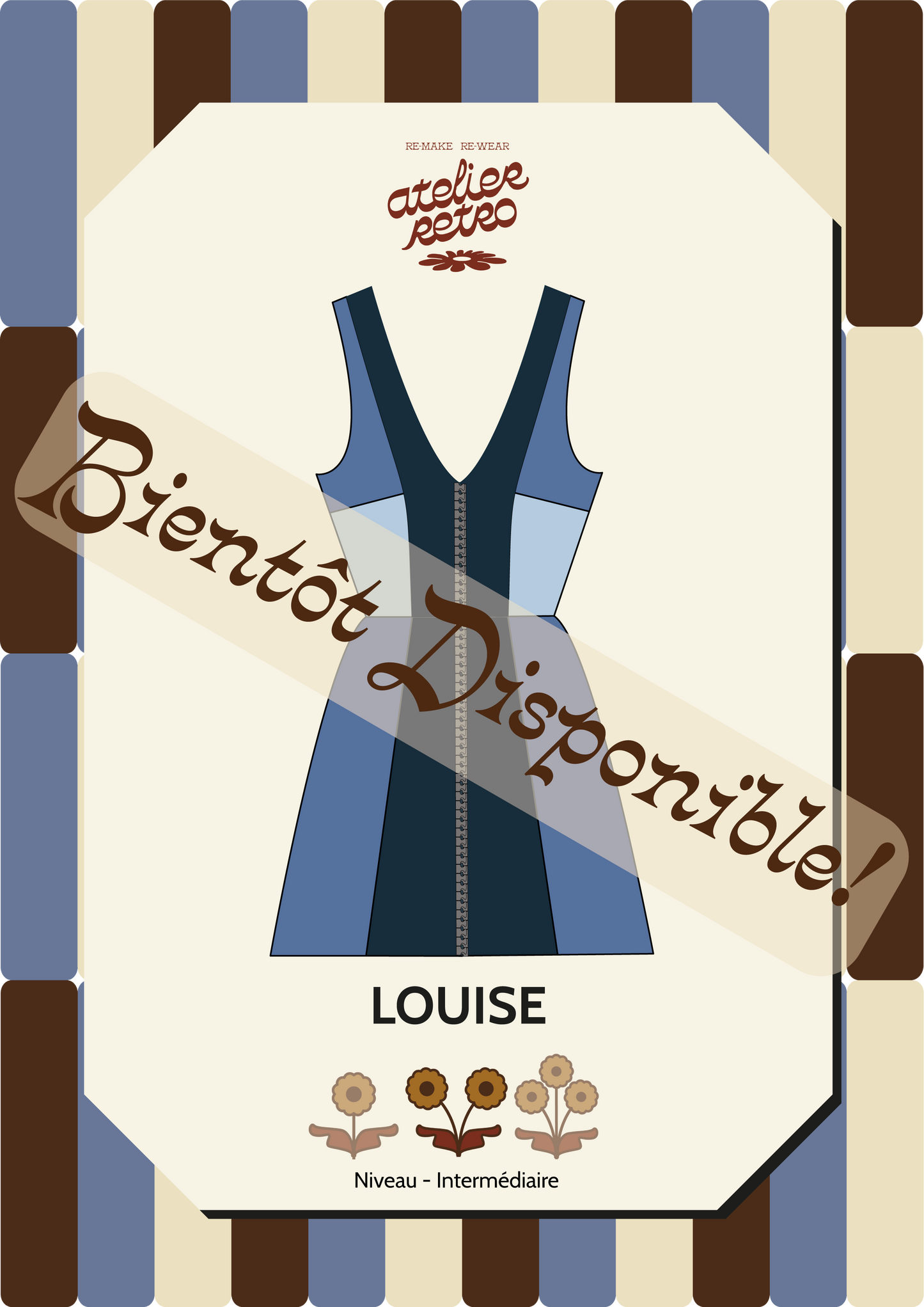 Patron de couture PDF - La Robe LOUISE