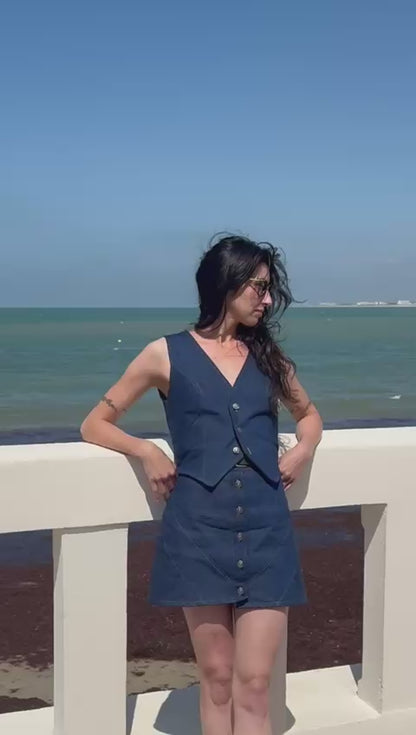 Patron de couture PDF - Le Gilet ANDREA